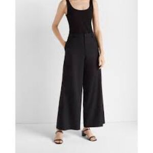 NWT Club Monaco Women's Black Wide-Leg Pants